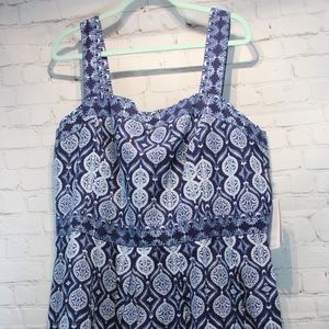 NWT Ivanka Trump Sleeveless Summer Dress sz 14W